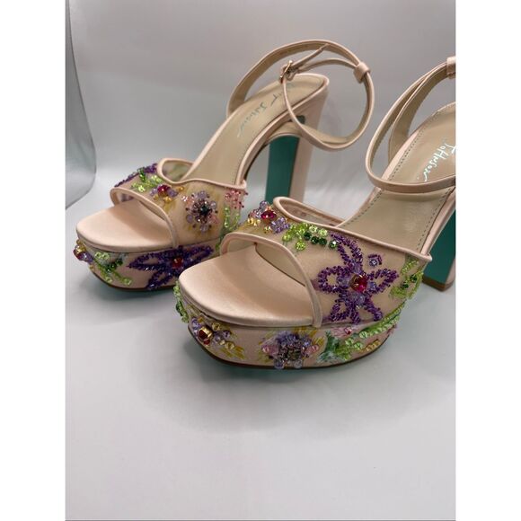 Betsey Johnson Viven Platform Sandal 9.5 - Picture 7 of 16